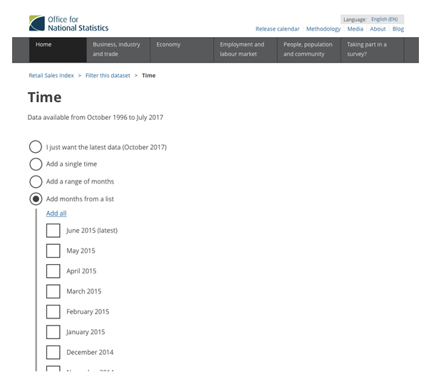 customise my data time filter iteration 6