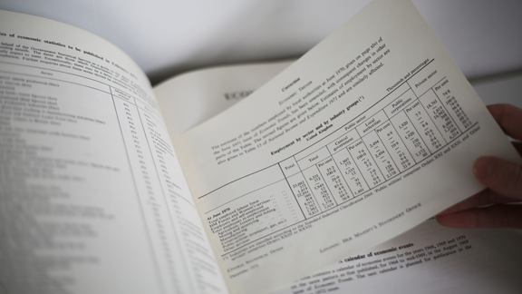 Correction notice in Economic Trends