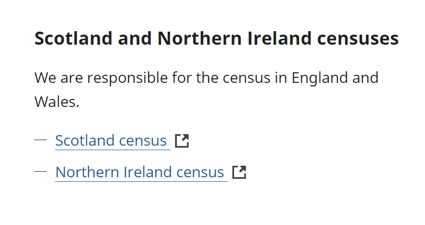 Signpost to Scotland census on the Census 2021 page.